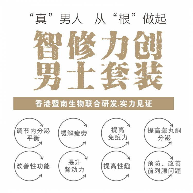 【爆品联创】智修力创男士套装