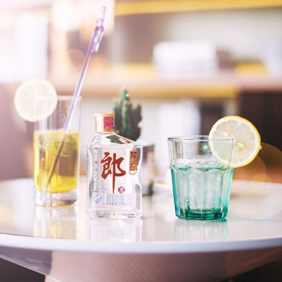 小郎酒 45度兼香型白酒100ml/瓶  歪嘴郎