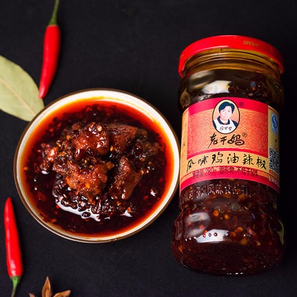 老干妈 贵州特产风味鸡油辣椒酱280g 辣子鸡下饭菜