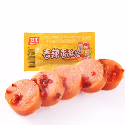 双汇 香辣香脆肠35g 肉类零食小吃配方便面火腿烤肠1个装