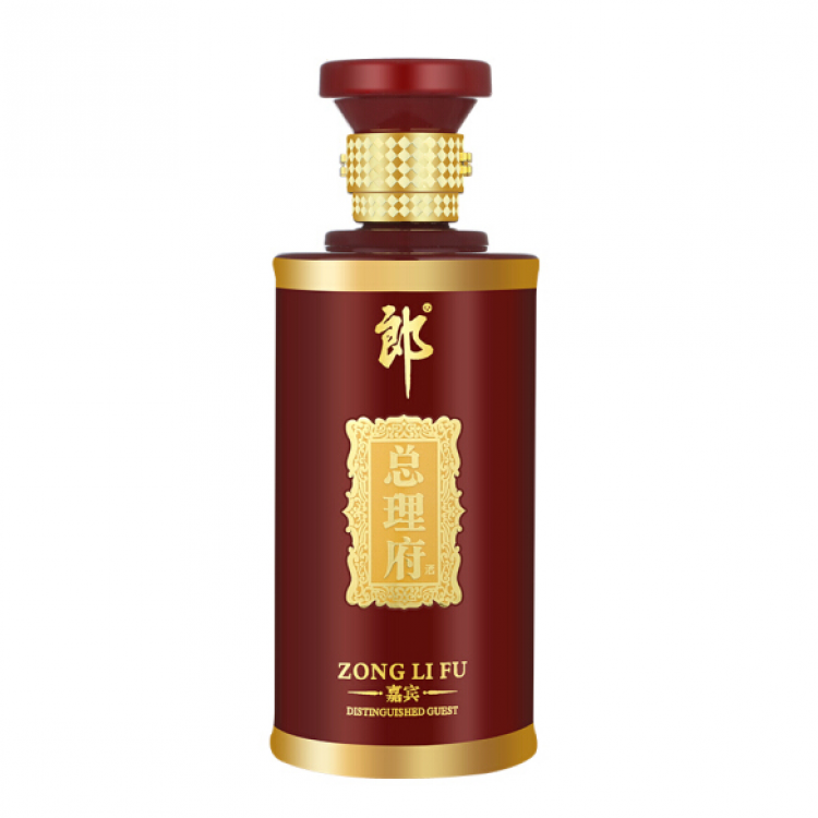 郎酒 总理府嘉宾酒 52度 浓香型礼盒酒 500ml 单瓶装