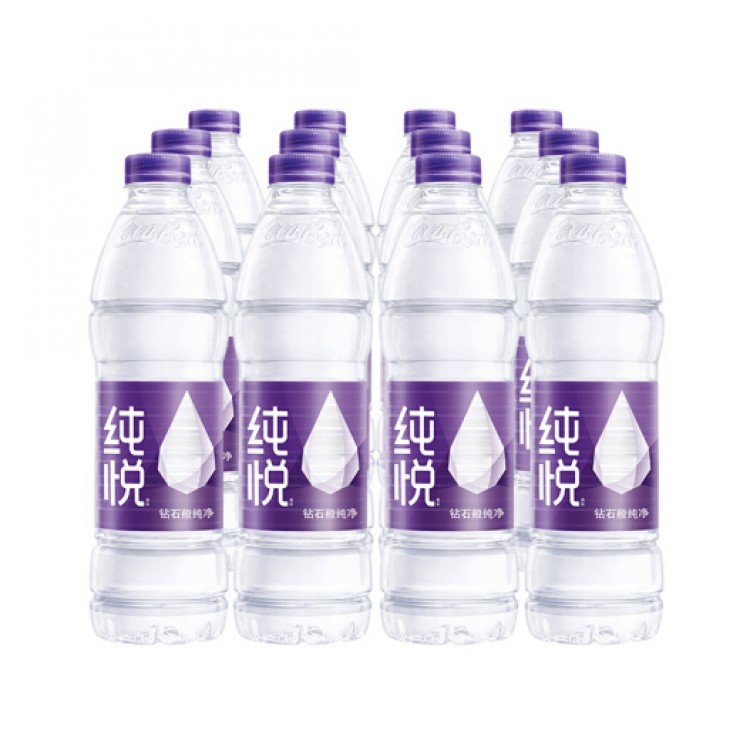 纯悦 包装饮用水 瓶装水 550ml/1瓶