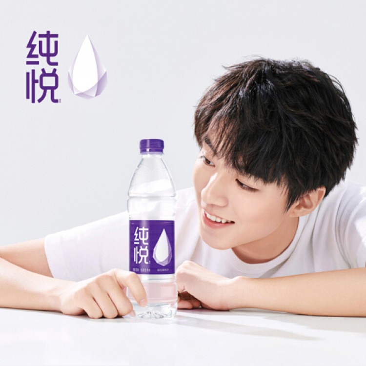 纯悦 包装饮用水 瓶装水 550ml/1瓶