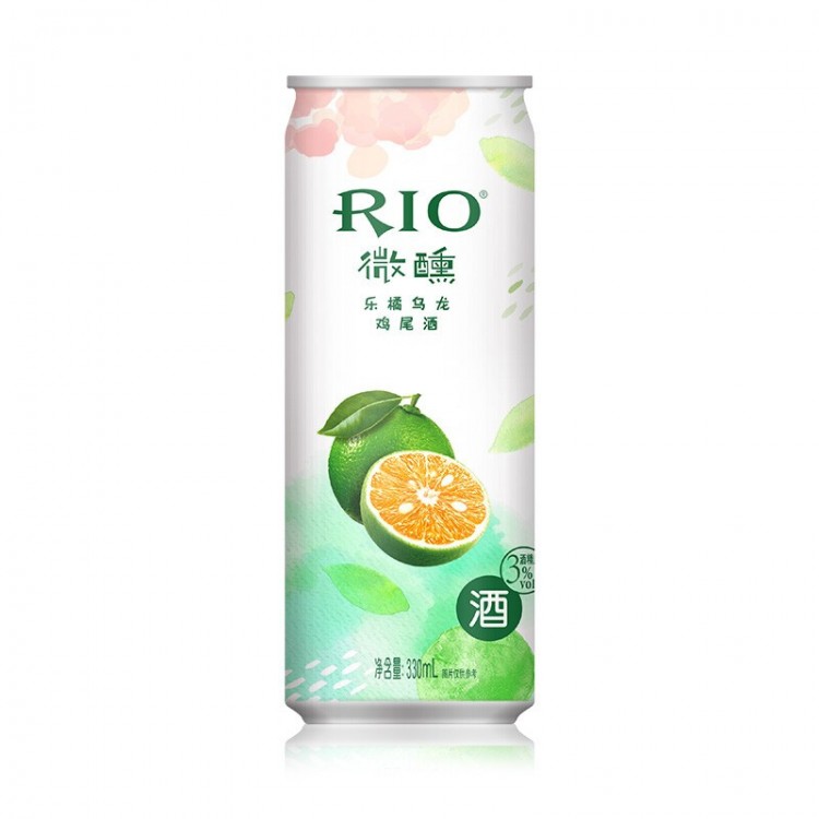 RIO锐澳 微醺果茶新趣鸡尾酒套装 330ml*10罐（9种口味）