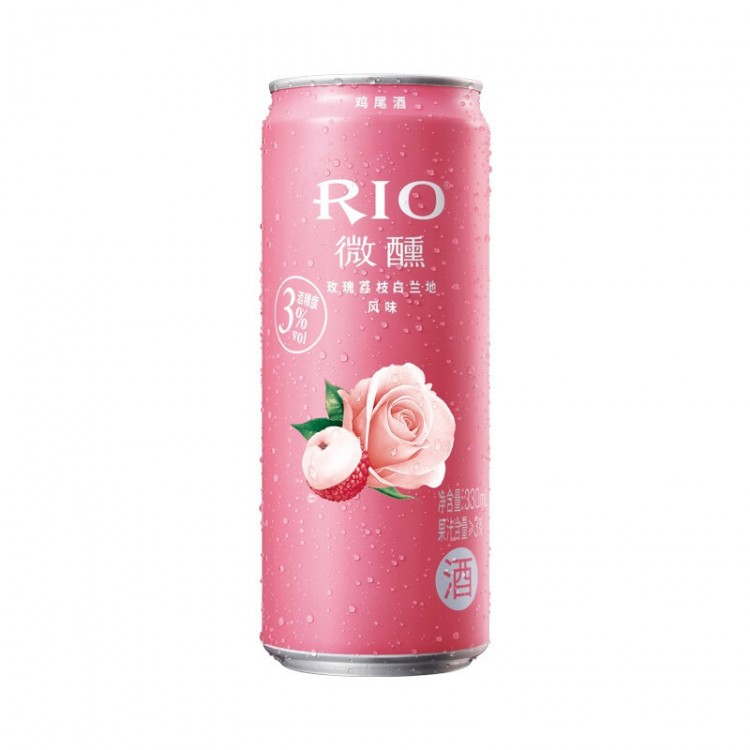 RIO锐澳 微醺果茶新趣鸡尾酒套装 330ml*10罐（9种口味）