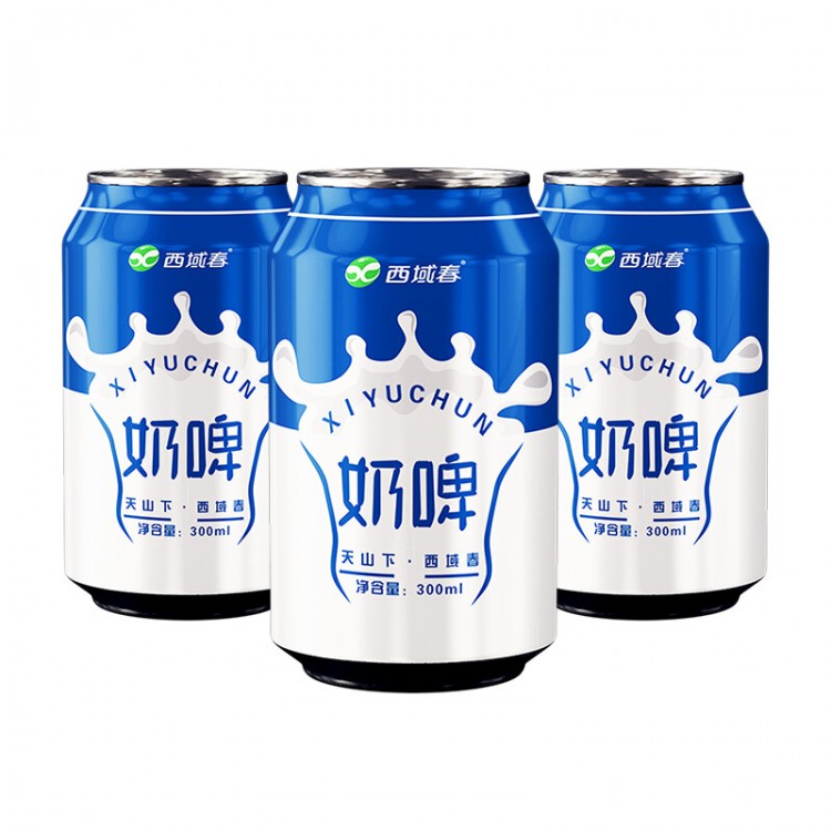 新疆西域春 奶啤整箱 300ml/罐 乳酸菌饮料风味奶