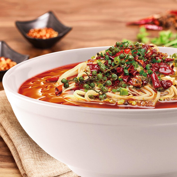 今麦郎 辣煌尚麻辣牛肉面144g*24包 泡面 方便面整箱装