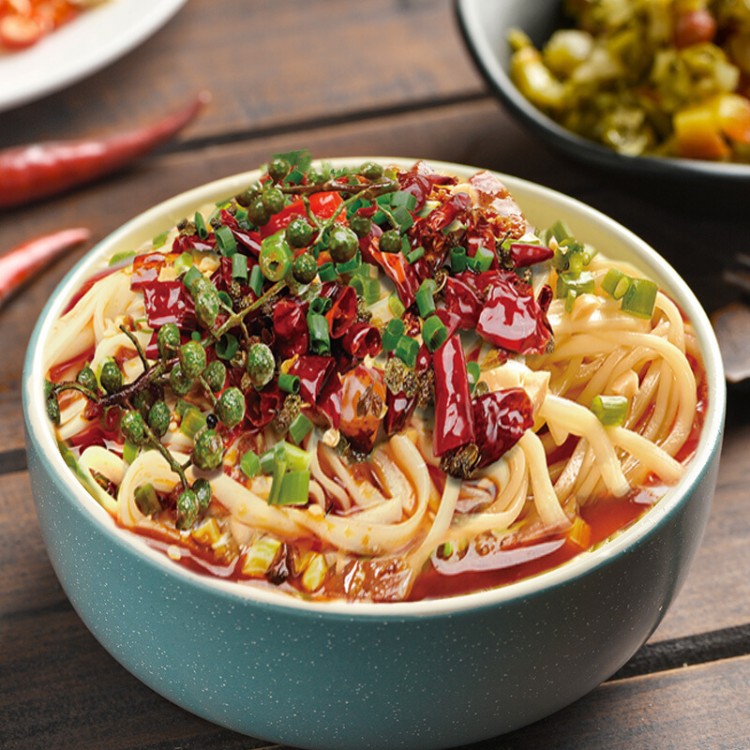 今麦郎 辣煌尚麻辣牛肉面144g*24包 泡面 方便面整箱装