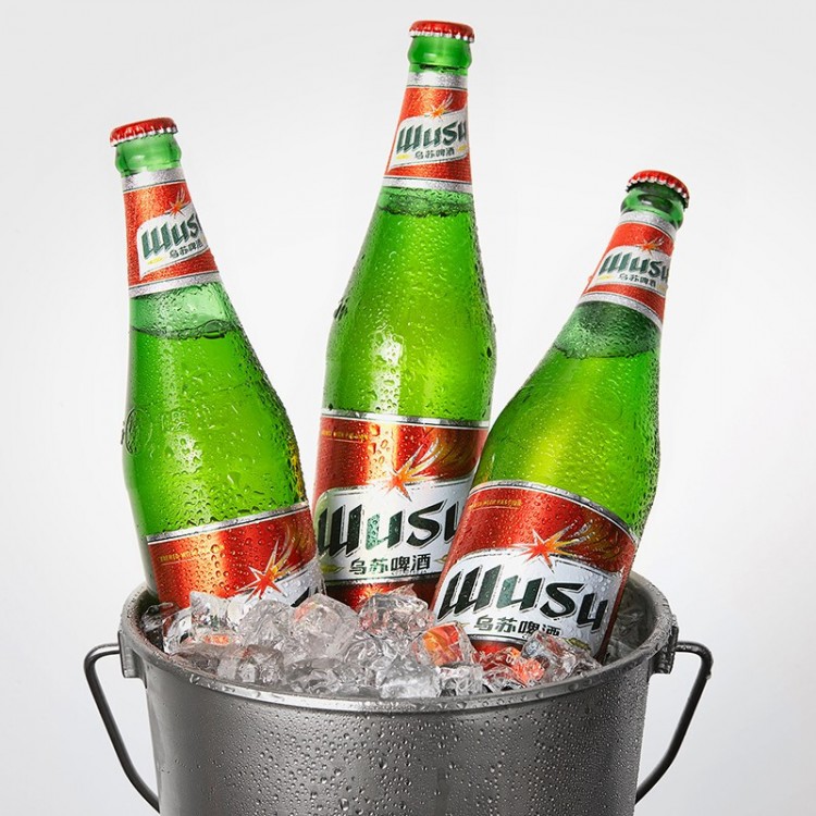 乌苏啤酒 新疆红乌苏啤酒 瓶装620ml*12瓶 整箱装