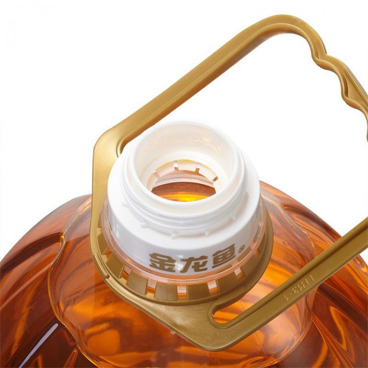 金龙鱼 外婆乡小榨菜籽油 5L/桶 食用油 非转基因 压榨