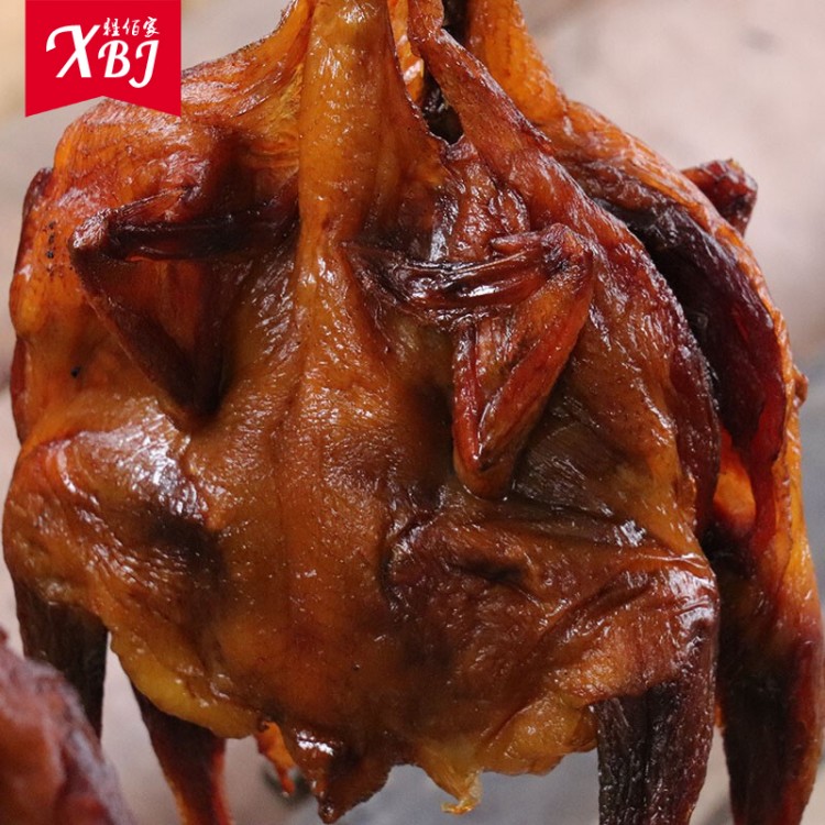 柴火烟熏腊鸡整只 700g/只 湖南湘西特产 腊味风干鸡 乡里土鸡年货 整只1斤-1.5斤