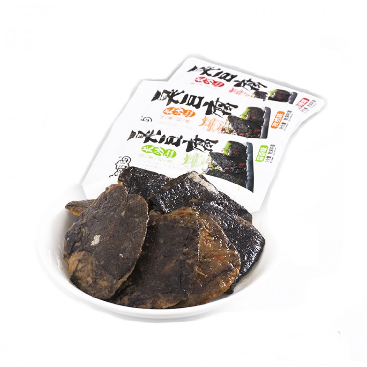 味知爽 老长沙臭豆腐 孜然味 75g 黑色臭干子 零食经典口味爆浆