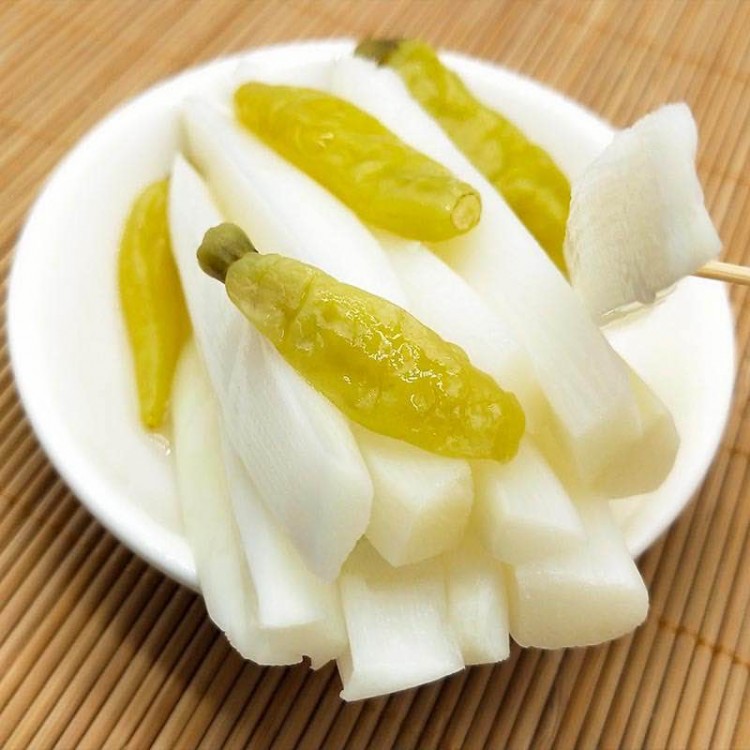 魔芋山庄 泡椒竹笋 笋条条128g 新鲜野生笋尖 脆笋下饭菜酱腌菜