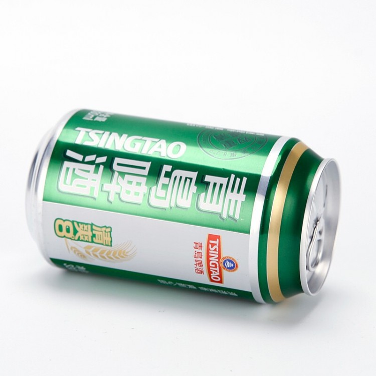 青岛啤酒 清爽8度330ml*24听 德国进口工艺整箱装