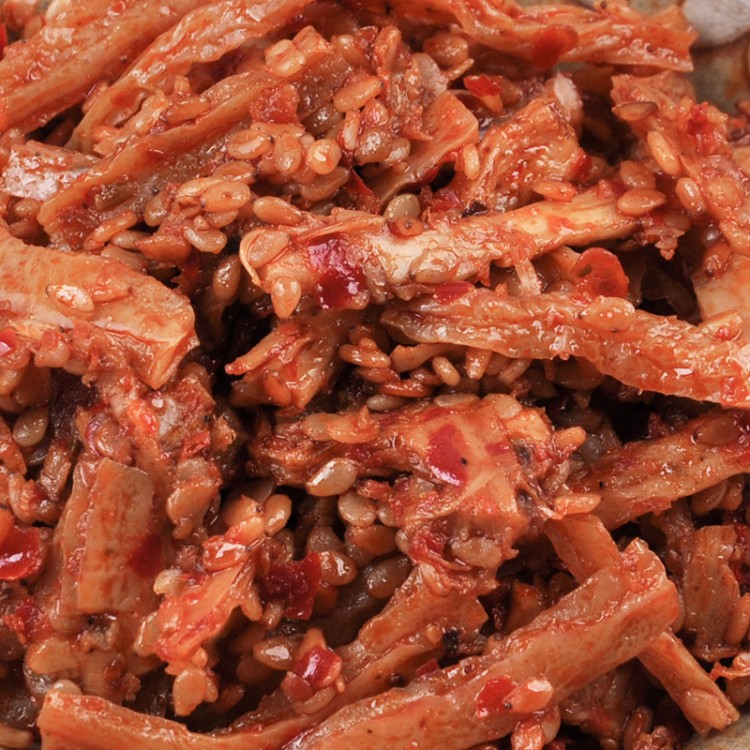 齐晶牛板筋 香辣味 20g 小包装牛筋熟食 湖南特产休闲解馋零食品