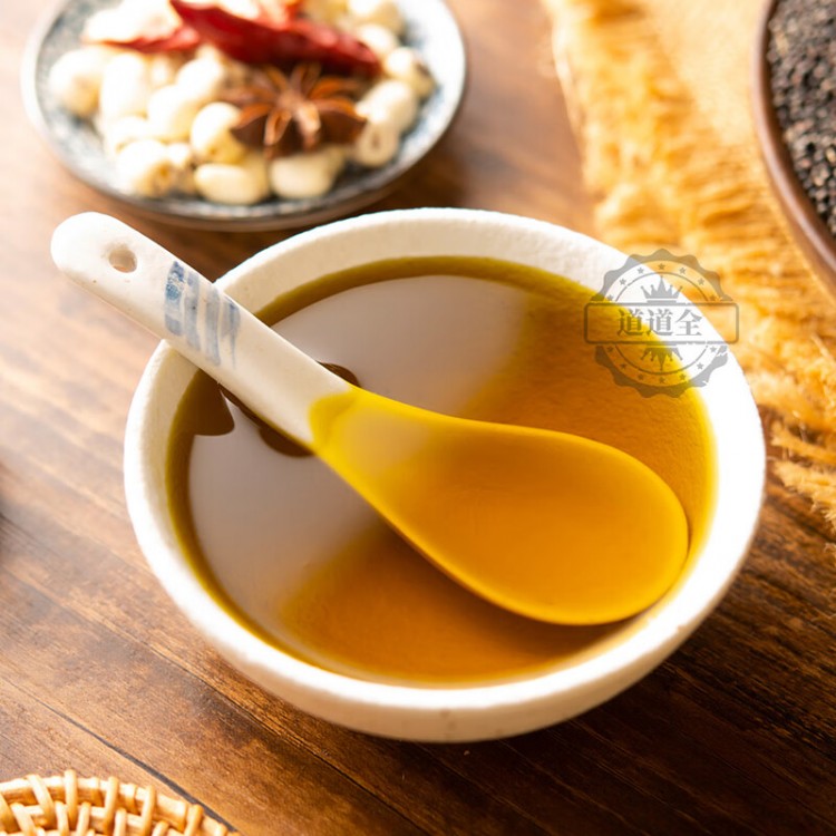 道道全 双低醇香菜籽油 5L 物理压榨非转基因食用油