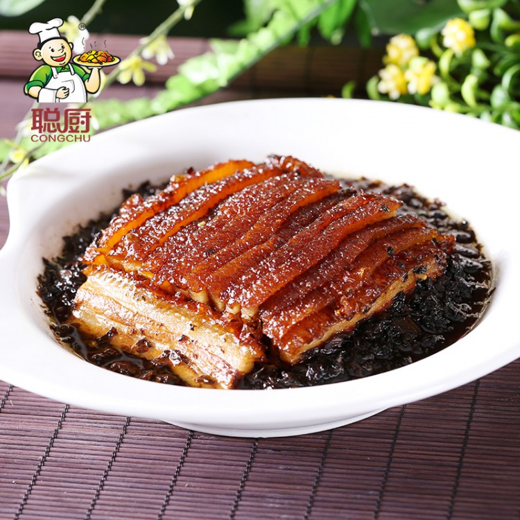 聪厨 梅菜扣肉 428g*1碗 加热即食 正宗五花肉熟食半成品预制菜
