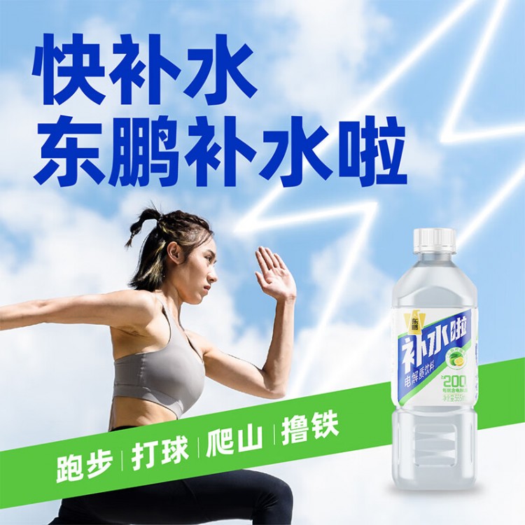 东鹏特饮 补水啦柠檬味 555ml/1瓶 电解质水饮料