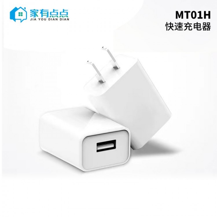 友哥 USB口快速充电器头 MT01H/家有点点