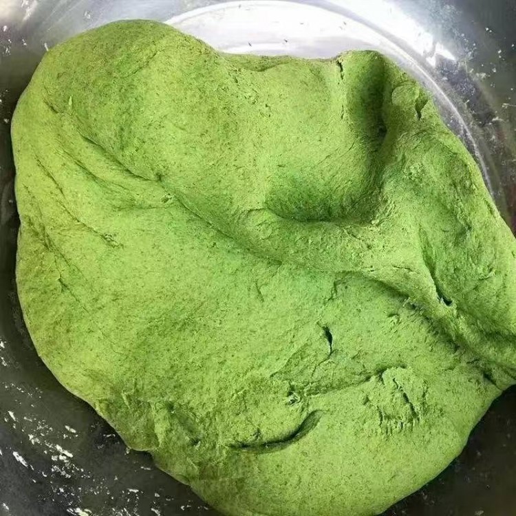 蒿菜糍粑(浆糍粑）
